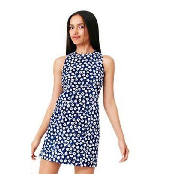 Kate Spade Saturday Floral blue and white dress size 00 - Picture 2 of 11